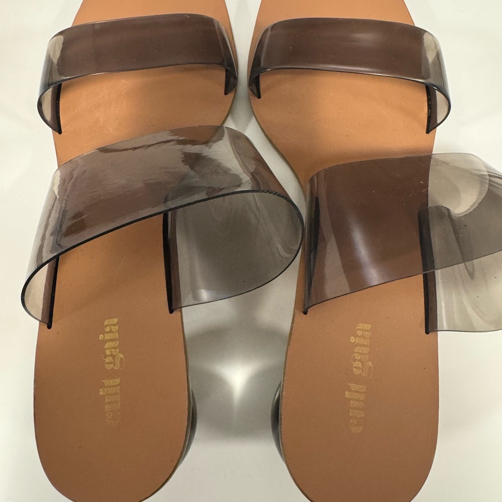 Cult Gaia Stylish Transparent Sandals